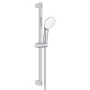 Ensemble de douche 2 jets barre 600 mm Tempesta 110 chromé