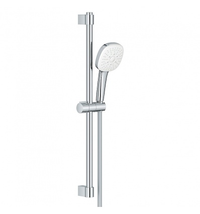 Ensemble de douche 3 jets 8 l avec barre 600 mm Tempesta Cube 110 chromé