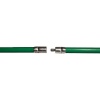 Canne de ramonage verte raccord 12x175 Ø20 mm longueur 15m