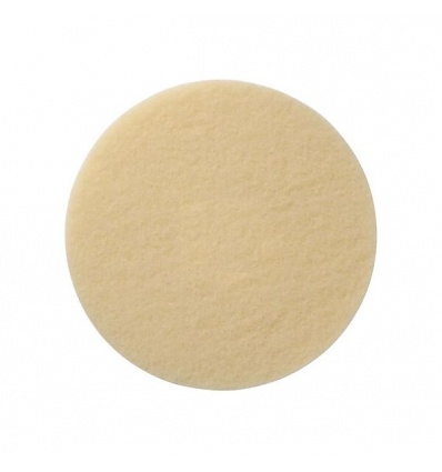 Pad beige diamètre 152mm à usage unique pour appliquer essuyer et uniformiser les teintes CIRANOVA lot de 5 pièces