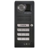 Kit interphone vidéo Villa 1 bouton clavier à code saillie anthracite