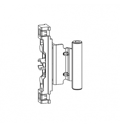 Fiche intermédiaire à entretoise UNIJET M612 REC20 mm avec rainure