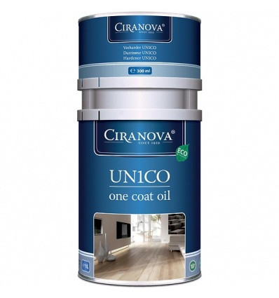 Huile bicomposant monocouche UNICO protège décore et nourrit les boiseries en une seule couche old grey 7257 300ml