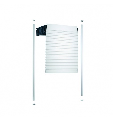 Rideaux complet Metallic Line C3 lame de 25 mm largeur 600 x hauteur 1500 mm finition aluminium