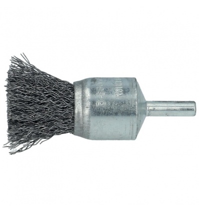 Brosse pinceau perceuse fil ondulé Ø03 30x68 T26 tige 6mm