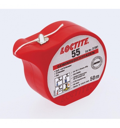 Fil détanchéité Loctite 55 pour raccords filetés bobino de 50 m