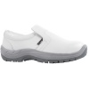 Mocassins de sécurité blancs homme PLUTONE S2 SRC en microfibre taille 39