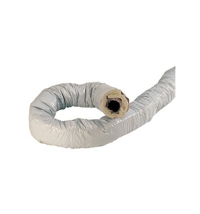 Conduit souple pvc calorifuge 6 m diamètre 80 épaisseur 25 Atlantic