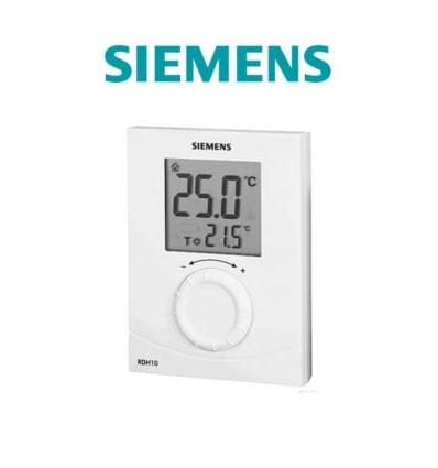 Thermostat d'ambiance digital avec écran lcd rdh100 Siemens