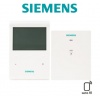 Kit programmateur RF pour fil pilote 4 ordres et programme horaire 3 zones Siemens RDE100.1FPRFS