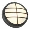 BULAN GRID applique, ronde, anthracite, E27, max. 2x 25W, diffuseur PV