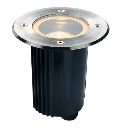 DASAR 80 GU10 encastré de sol, rond, inox 316, max. 35W, IP67