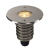 DASAR 92 LED 230V encastré, rond, collerette inox 316, 6W, 3000K, IP67