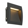 DOWNUNDER OUT LED L, encastré mural anthracite, LED 0,96W 3000K