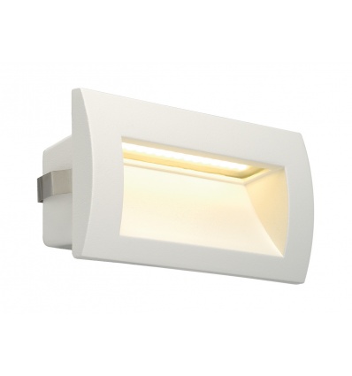 DOWNUNDER OUT LED M, encastré mural blanc, LED 0,96W 3000K