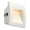 DOWNUNDER OUT LED S, encastré mural blanc, LED 0,96W 3000K, 40lm, IRC8