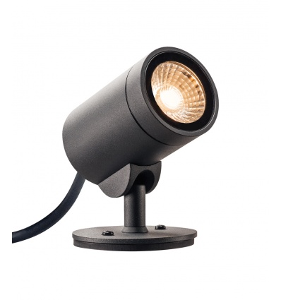 HELIA LED, projecteur extérieur, anthracite, LED 8W 3000K, 35°, IP55