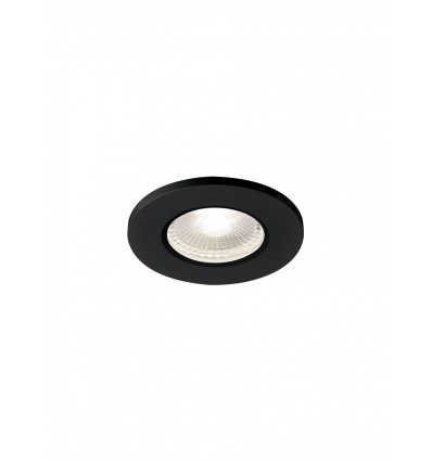 KAMUELA ECO LED, plafonnier de sécurité, noir, LED 6,5W 4000K, 38°, variable