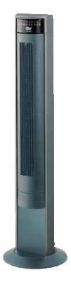 Ariante Tower - Ventilateur de confort « tour » oscillant. Mécanisme innovant (caisson fixe, la partie interne oscille), réduit les vibrations et améliore son efficacité, 3 vitesses sélectionnables, efficace jusqu’à 8 mètres du ventilateur